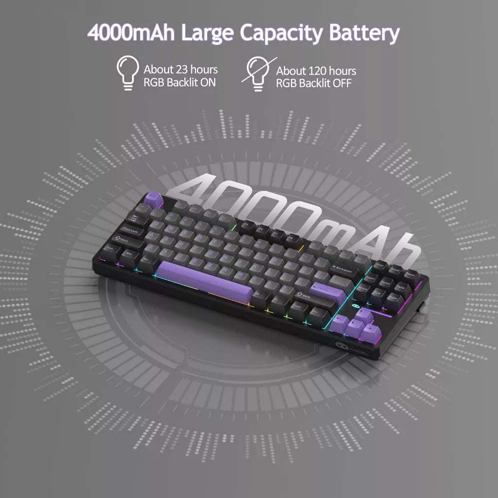 Magegee Light87 87-key Tri-mode 80% layout Mechanical Keyboard