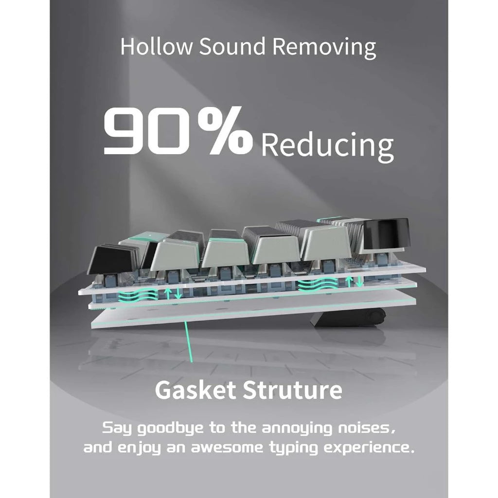 Magegee Sky81 83-key 75% layout Wired Mechanical Keyboard