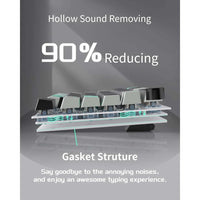 Magegee Sky81 83-key 75% layout Wired Mechanical Keyboard