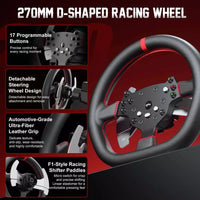PXN Racing Wheel w/ Pedals PXN-V10 Pro
