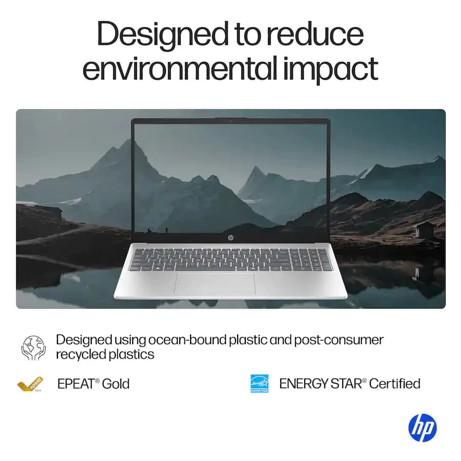 HP 15.6" FHD Touchscreen AMD Ryzen 5 7520U 8GB LPDDR5 RAM / 512GB SSD AMD Radeon Graphics Windows 11 Natural Silver