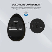 Fantech W195R Go Comfy Vertical Ergonomic Wireless Mouse