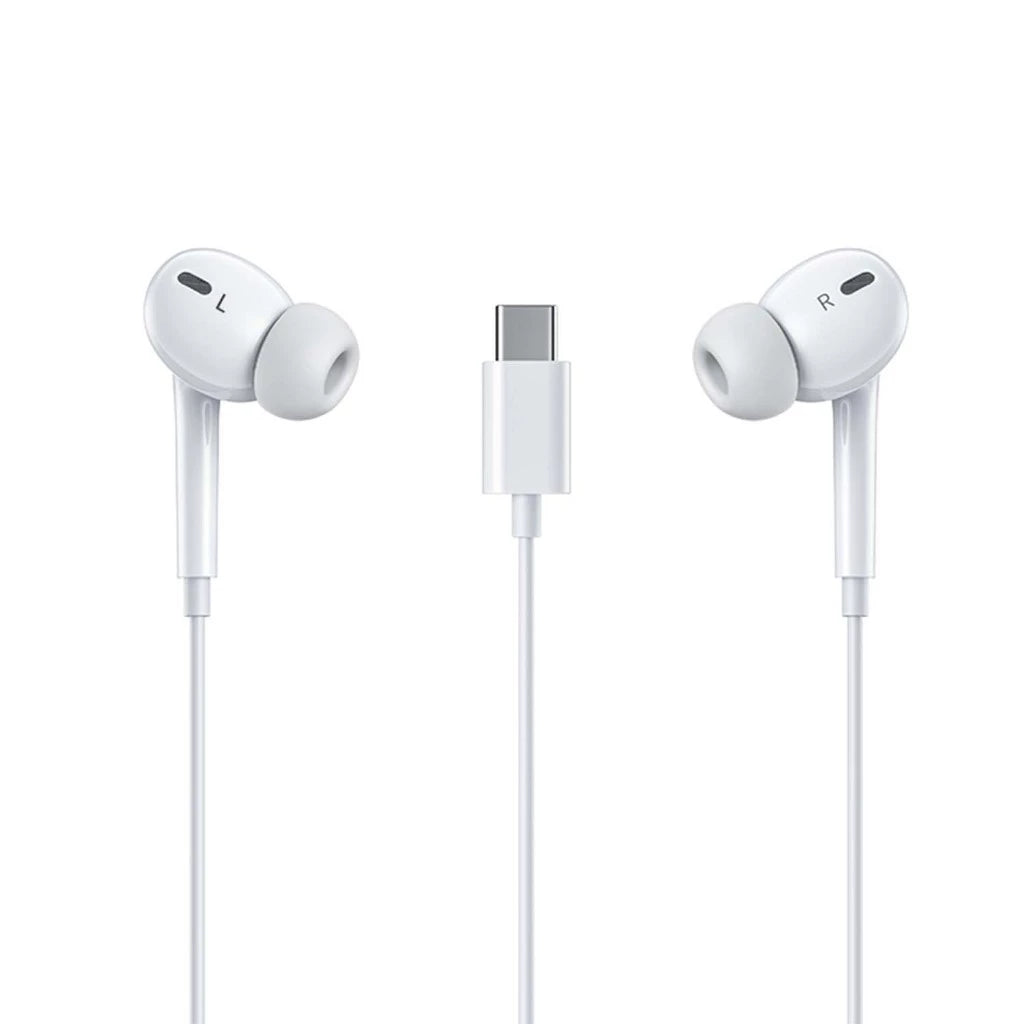 Wekome Wired Earphone Type-C White - YA17