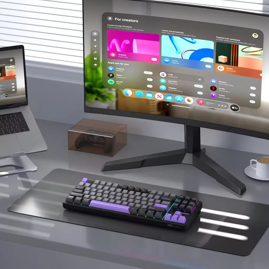 Magegee Light87 87-key Tri-mode 80% layout Mechanical Keyboard