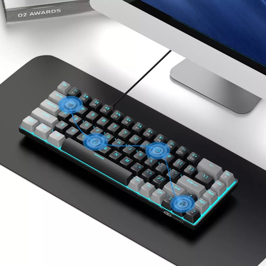 Magegee MK-BOX 68-key 65% layout Wired Mechanical Keyboard