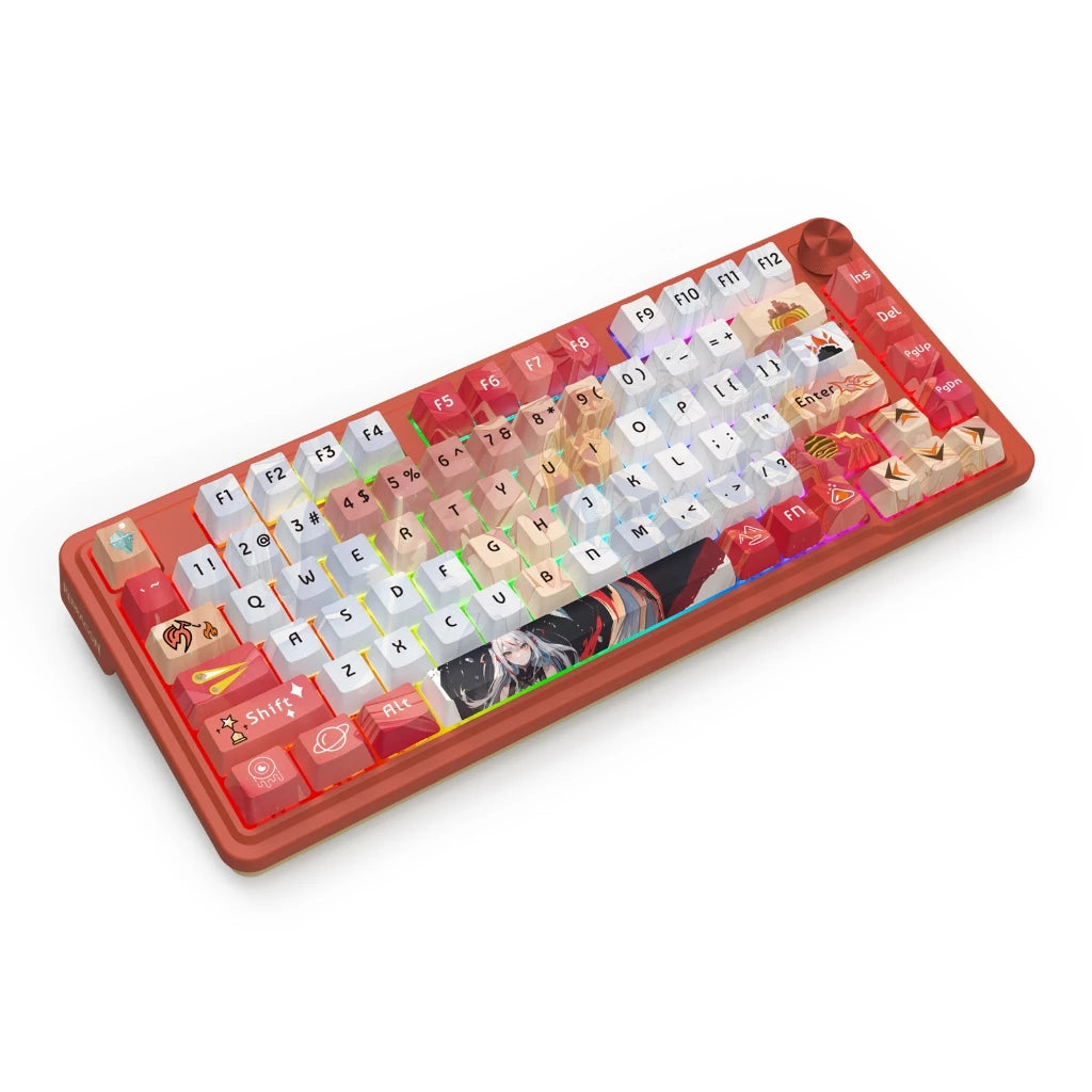 Redragon Ucal Pro Tri-Mode Gaming Keyboard Orange-Red-White (K673AK-RGB-PRO)