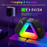 OIVO Controller Charging Dock for Nintendo Switch 2 (Black) (IV-SW221)