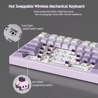 Magegee Light75 80-key Tri-mode 75% layout Mechanical Keyboard