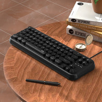 Magegee TS91 68-key 65% layout Round Keys RGB Wired Membrane Keyboard