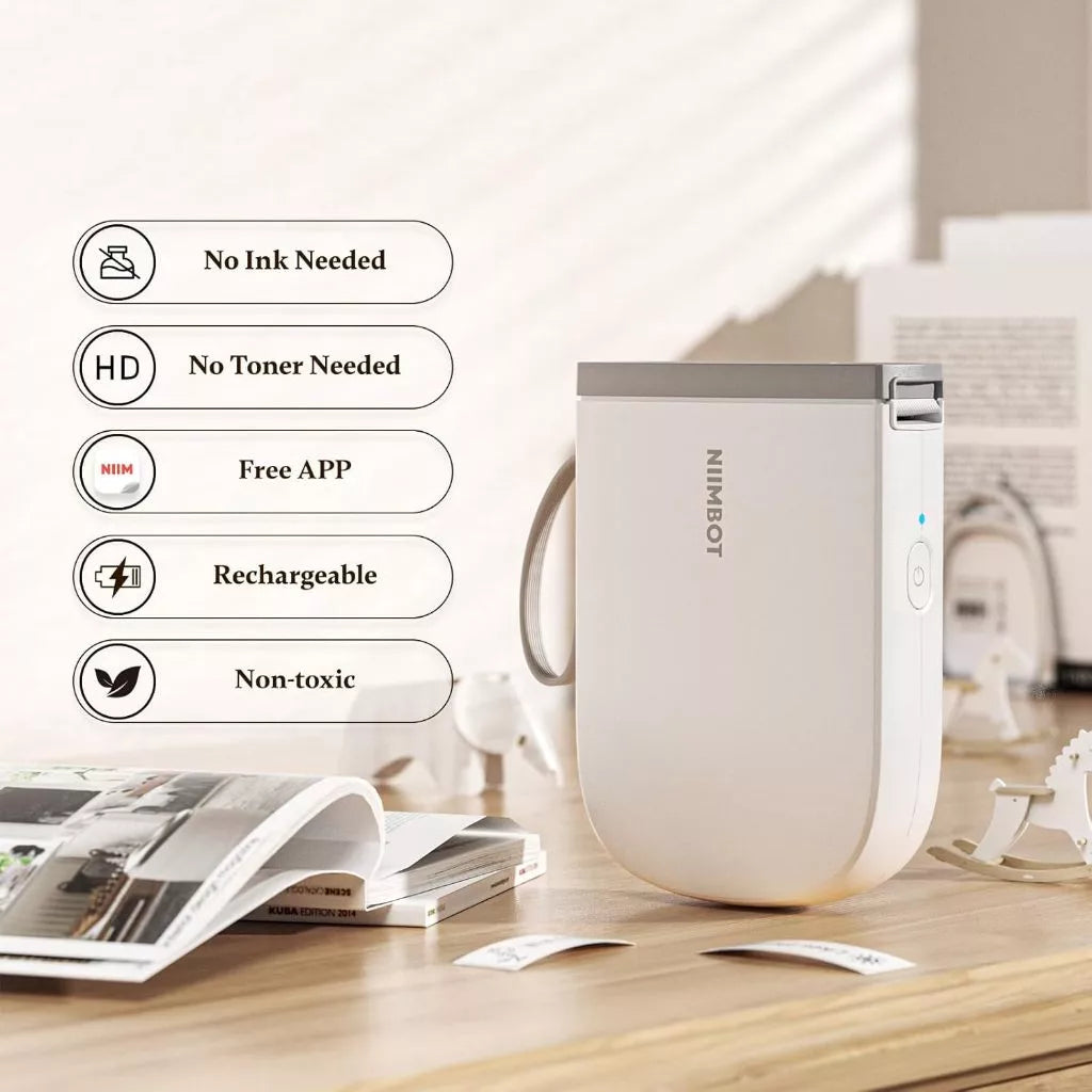 NIIMBOT D11H Thermal Printer White