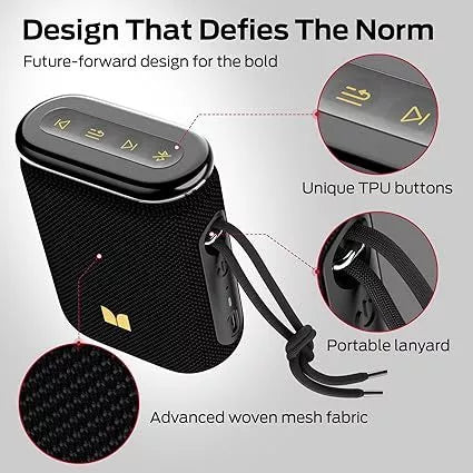 Monster Blaster Pebble Portable Bluetooth Speaker MS62131