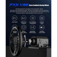 PXN Racing Wheel w/ Pedals PXN-V99