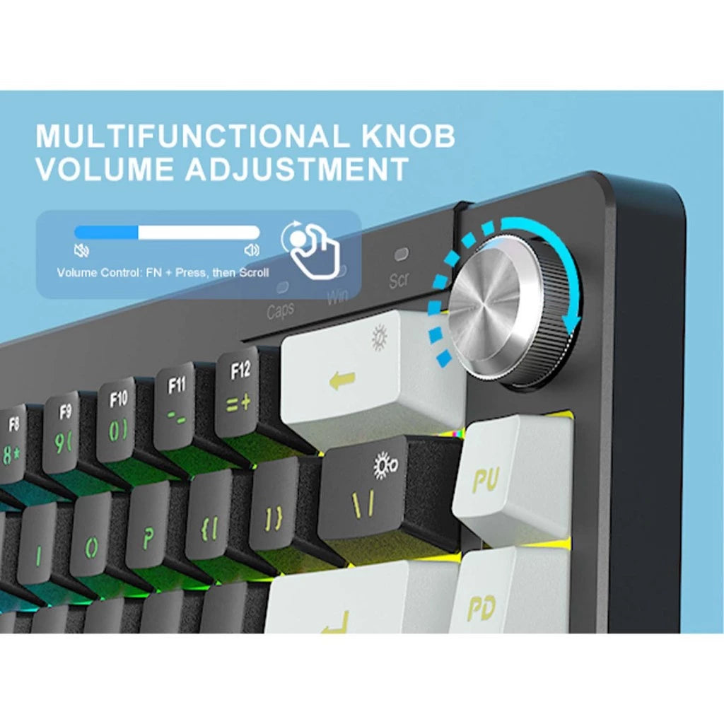 Magegee TS68 66-key 65% layout Wired Membrane Keyboard