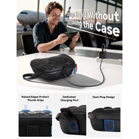 JSAUX ProFit Controller Case for Nintendo Switch Pro & Switch 2 Pro Controller Black BG0129