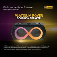 Platinum Karaoke Rover Portable Bluetooth Speaker
