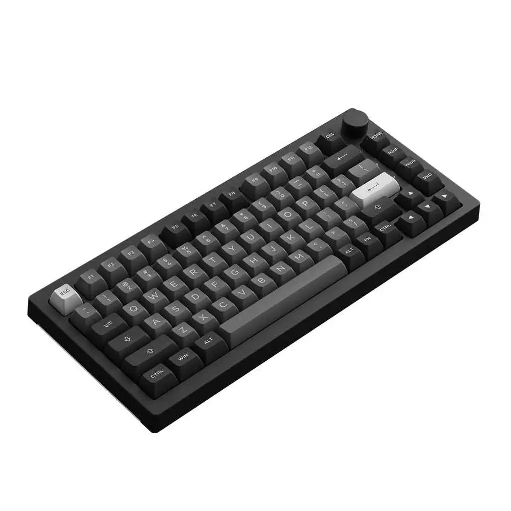 Akko Black & Silver 5075B Plus Multi-Modes Hot-Swappable Mechanical Keyboard
