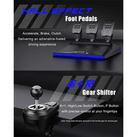 PXN Racing Wheel w/ Pedals PXN-V99