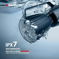 Monster Adventurer ForceHigh Volume Outdoor Speaker MS21901 Black