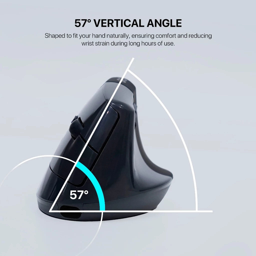 Fantech W195R Go Comfy Vertical Ergonomic Wireless Mouse