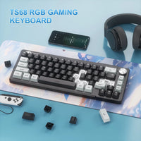 Magegee TS68 66-key 65% layout Wired Membrane Keyboard