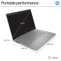 HP 14" Chromebook Intel Celeron N4500 4GB LPDDR4X RAM / 64GB eMMC Intel UHD Graphics Chrome OS Modern Grey 14a-ne1013dx