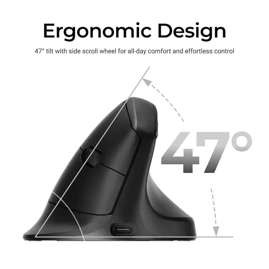 Keychron M5 Wireless Ergonomic Mouse