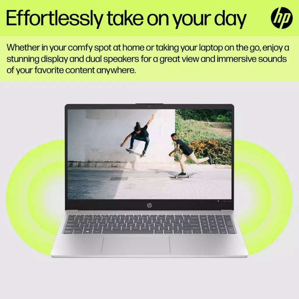 HP 15.6" FHD Intel Core i7-1355U 16GB RAM 1TB SSD Intel Iris Xe Graphics Win 11 Home Natural Silver 15-fd0183wm