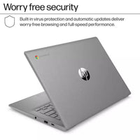 HP 14" Chromebook Intel Celeron N4500 4GB LPDDR4X RAM / 64GB eMMC Intel UHD Graphics Chrome OS Modern Grey 14a-ne1013dx