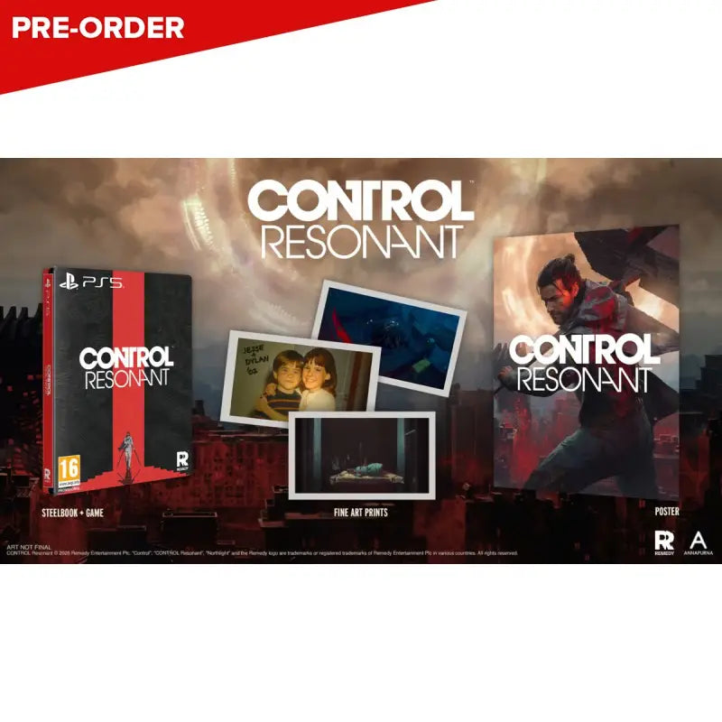 [PRE-ORDER] PlayStation 5 CONTROL Resonant: Steelbook Edition (EUR)