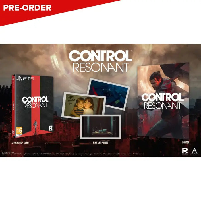 [PRE-ORDER] PlayStation 5 CONTROL Resonant: Steelbook Edition (EUR)