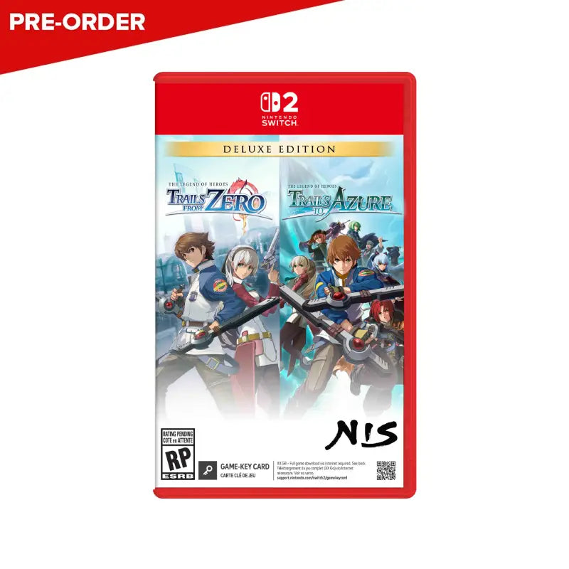 [PRE-ORDER] Nintendo Switch 2 The Legend of Heroes: Trails from Zero / Trails to Azure - Deluxe Edition (Game Key Card) (US)