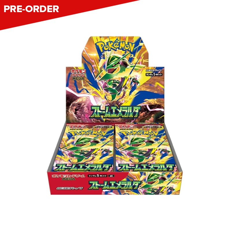 [PRE-ORDER] Pokemon TCG: Storm Emeralda (M6) Booster Box (JPN)