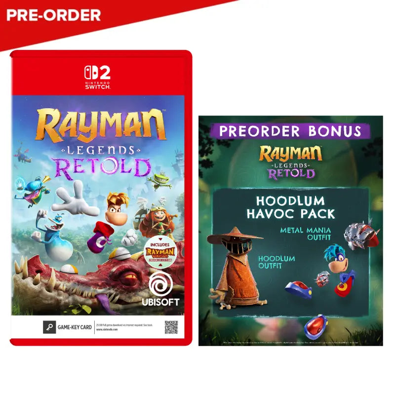 [PRE-ORDER] Nintendo Switch 2 Rayman Legends Retold (ASI)