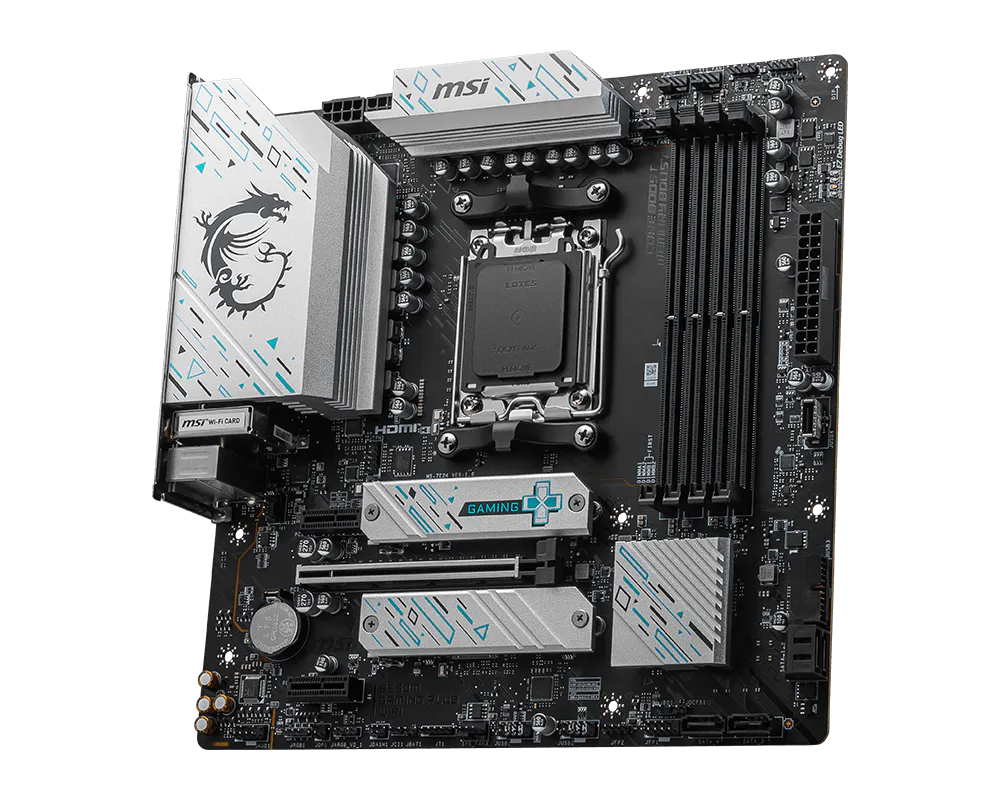 MSI B650M GAMING PLUS WIFI DDR5 mATX Motherboard