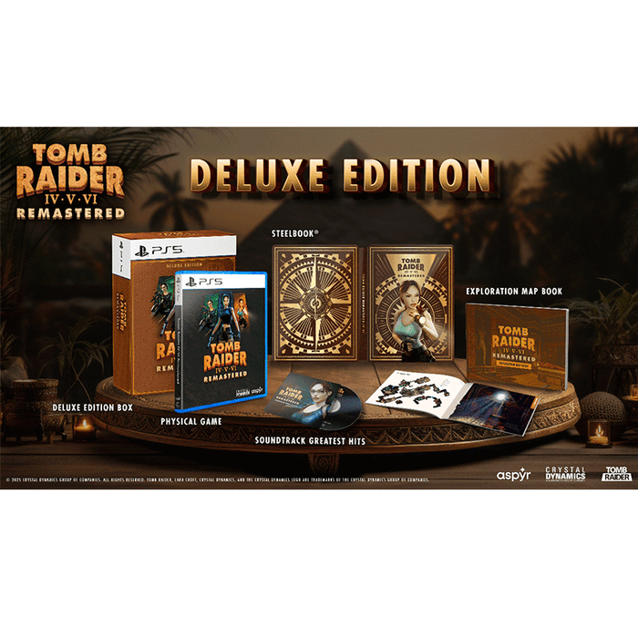 PlayStation 5 Tomb Raider IV-VI Remastered Starring Lara Croft Deluxe Edition (EU)