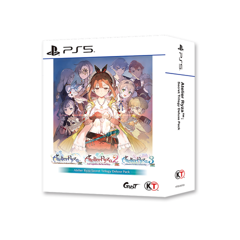 PlayStation 5  Atelier Ryza Secret Trilogy Deluxe Pack - Standard Edition