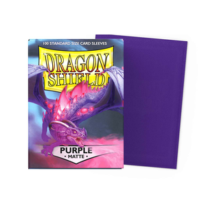 Dragon Shield Matte Sleeves 100CT (Purple)