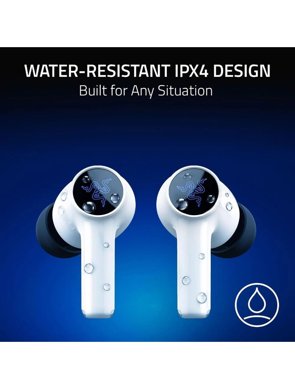 Razer Hammerhead V3 X HyperSpeed for PlayStation - Wireless Gaming Earbuds - AP Packaging