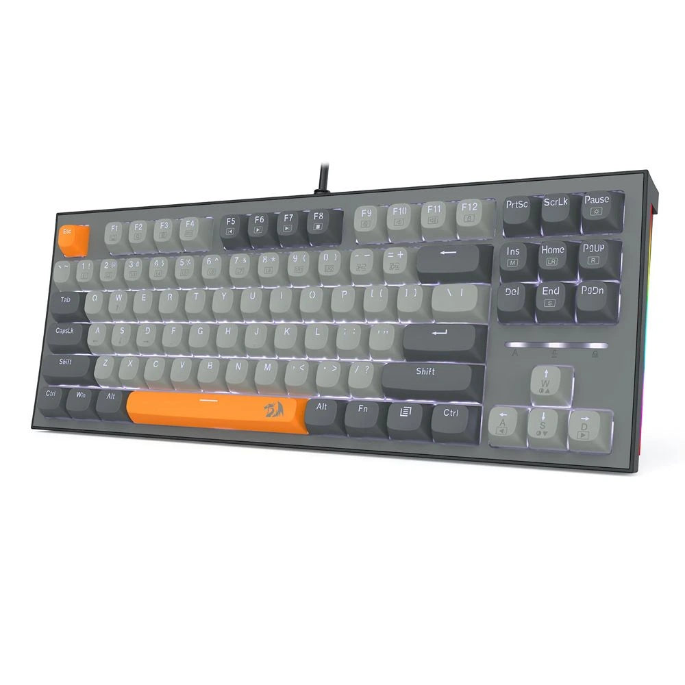 Redragon Bes Wired Keyboard Gradient Grey+Orange (K611-GGO)