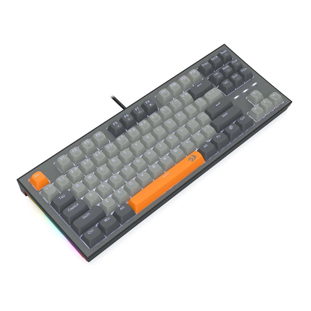 Redragon Bes Wired Keyboard Gradient Grey+Orange (K611-GGO)