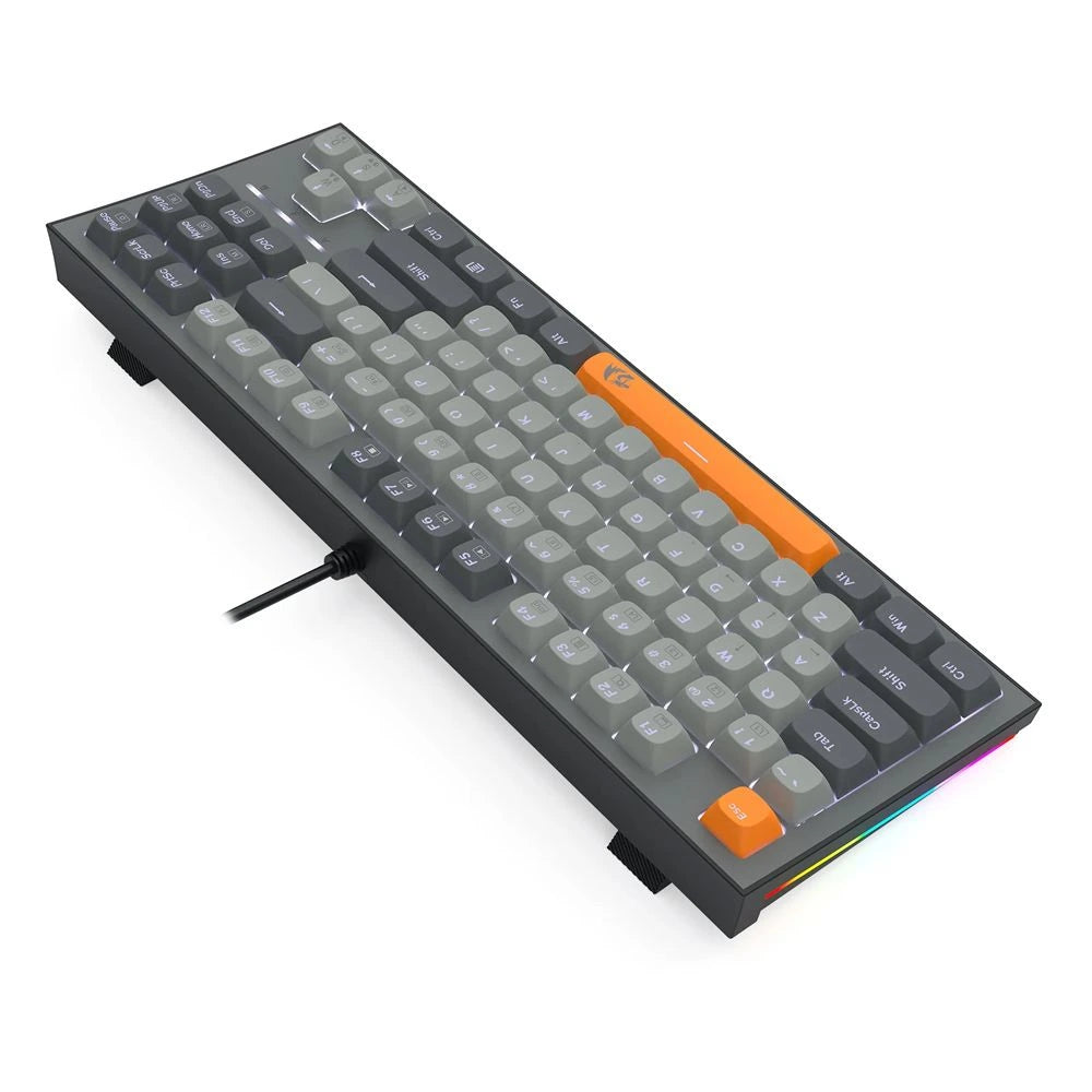 Redragon Bes Wired Keyboard Gradient Grey+Orange (K611-GGO)
