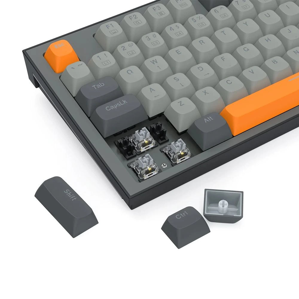 Redragon Bes Wired Keyboard Gradient Grey+Orange (K611-GGO)