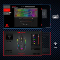 Redragon S141 RYLO Combo Wired Gaming Keyboard & Mouse Bundle