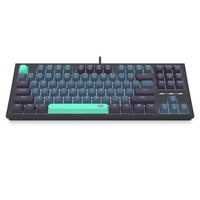 Redragon Bes Wired Keyboard Blue+Green+Black (K611-BGB)