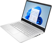 HP 14" HD Laptop Intel N150 Processor 4GB LPDDR5 RAM / 128GB UFS Intel Graphics Windows 11 Home Natural Silver 14-dq6101dx