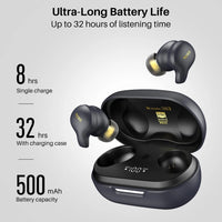 TOZO Golden X1 Earbuds Galaxy Blue / Black
