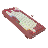 Redragon Ucal Max Tri-Mode Gaming Keyboard White-Red (K673WR RGB)