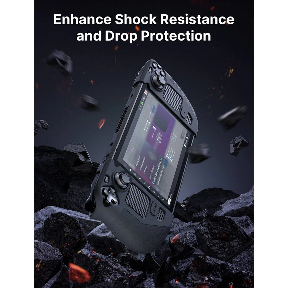 JSAUX Silicone Grip for Steam Deck OLED GP0016