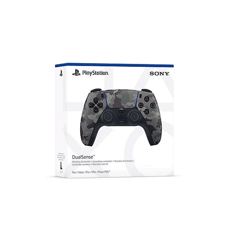 Sony PlayStation 5 Dualsense Wireless Controller Camo Grey