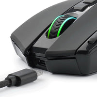 E-Yooso X-11 Pro RGB Tri-Mode Gaming Mouse (Black)